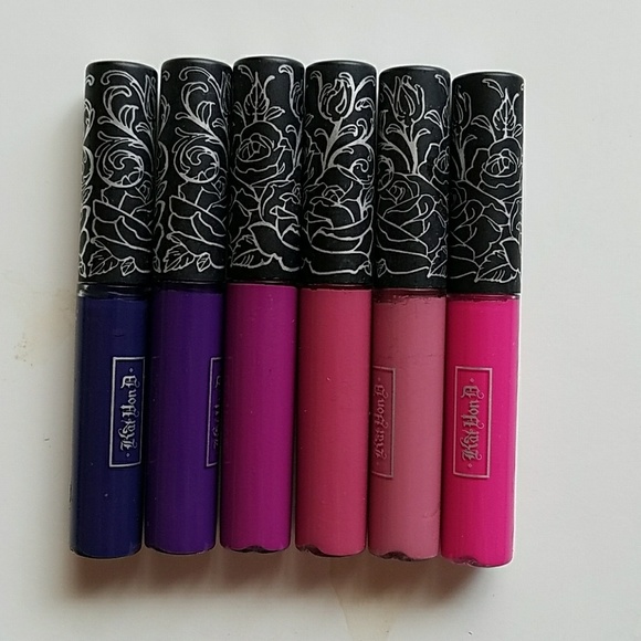 Kat Von D Other - Kat VonD Everlasting Liquid Lipstick Minis